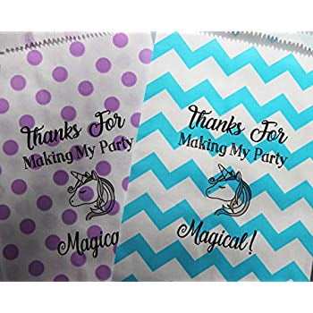 Colourful Chevrons Unicorn Party Thank You Cards Colourful Chevrons Unicorn Party Thank You Cards